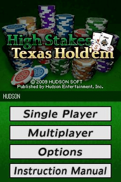 High Stakes: Texas Hold'Em Cover