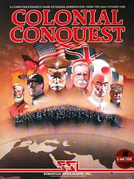 Colonial Conquest Game Cover Artwork