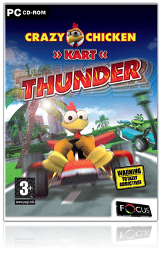 Crazy Chicken Kart Thunder Cover