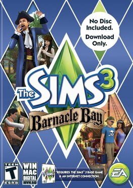 The Sims 3: Barnacle Bay Game Cover Artwork