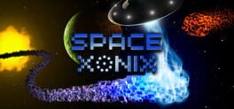 Space Xonix Game Cover Artwork