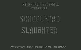 Schoolyard Slaughter