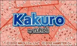 Kakuro by Nikoli image