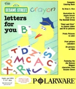 Sesame Street Crayon: Letters For You image