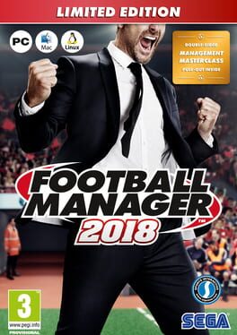 Football Manager 2018: Limited Edition Game Cover Artwork