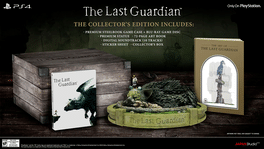The Last Guardian: Collector's Edition