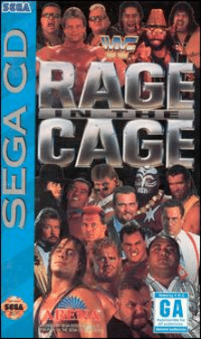 WWF Rage in the Cage Cover