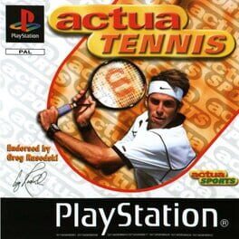 Actua Tennis Game Cover Artwork