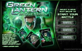 Green Lantern Battle Cards