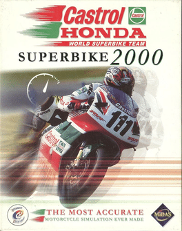 Castrol Honda Superbike 2000 Cover