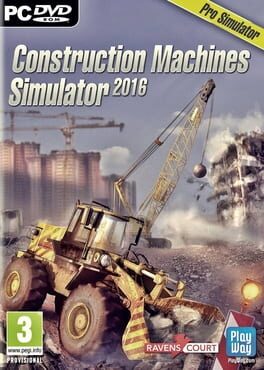 Construction Machines Simulator 2016 Game Cover Artwork