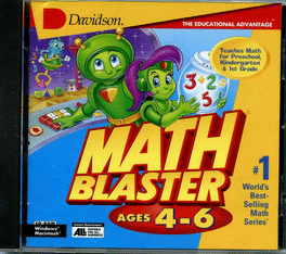 Math Blaster Ages 4-6 Cover