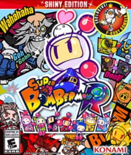 Super Bomberman R Shiny Edition Game Cover Artwork