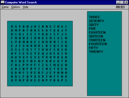 Computer Word Search