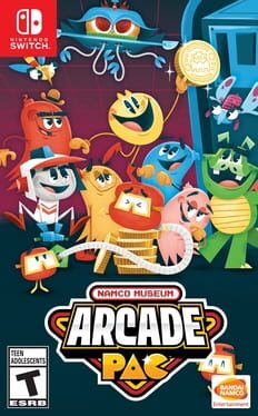 Namco Museum Arcade Pac switch Cover Art