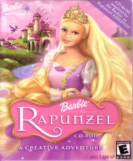 magic fairy tales barbie as rapunzel