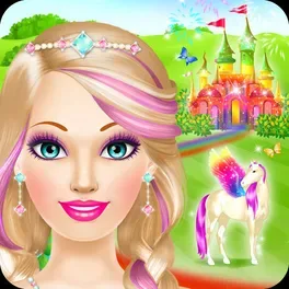 Magic Princess - Girls Makeup & Dressup Salon Game