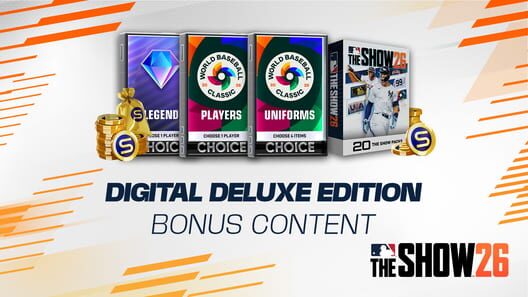 MLB The Show 26: Digital Deluxe Edition Bonus Content