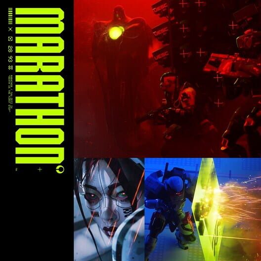 Marathon game cover artwork