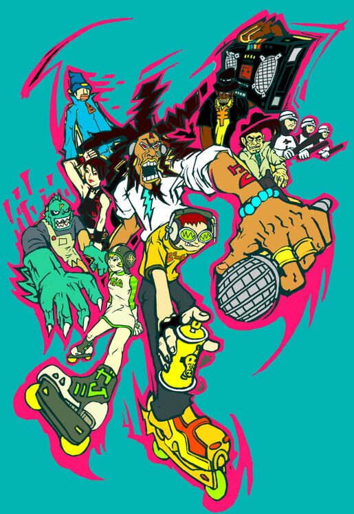 Jet Grind Radio artwork 1