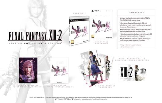 Final Fantasy XIII-2: Limited Collector's Edition artwork 1