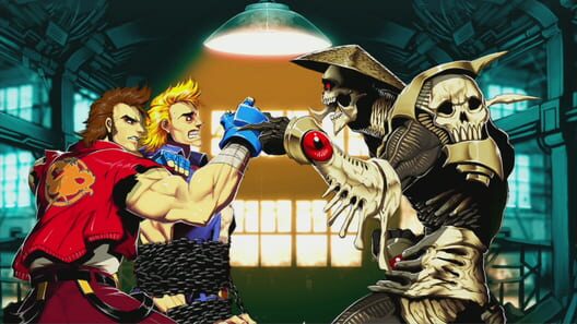 Double Dragon Neon artwork 1