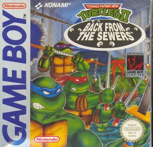 Teenage Mutant Ninja Turtles II: Back from the Sewers artwork 3