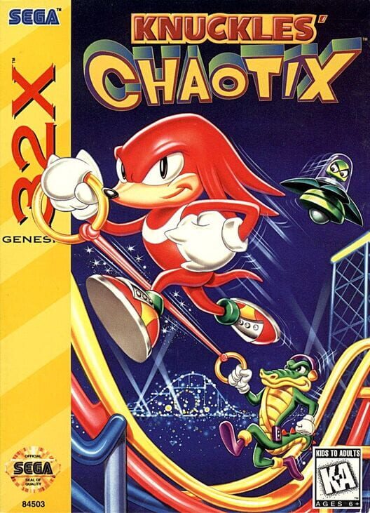 Knuckles' Chaotix artwork 1