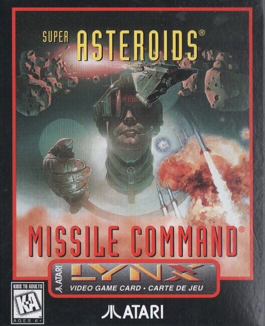 Super Asteroids & Missile Command artwork 1