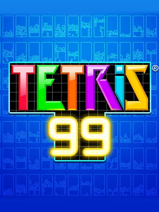 Capa do game Tetris 99