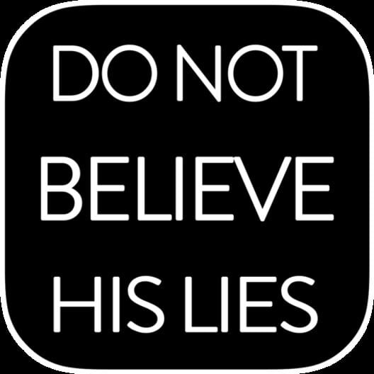 Do Not Believe His Lies cover