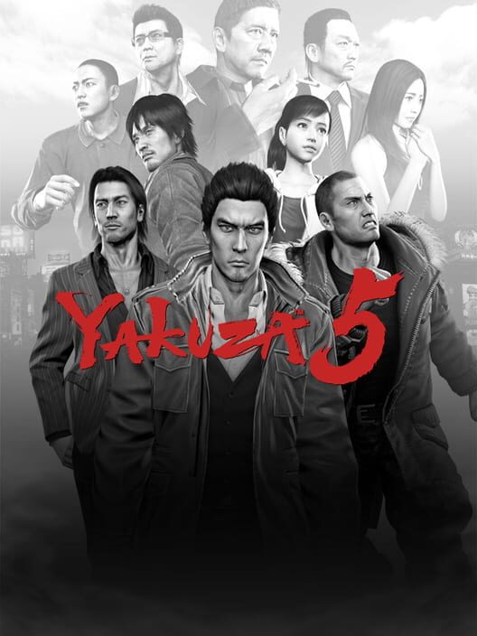 Yakuza 5 cover