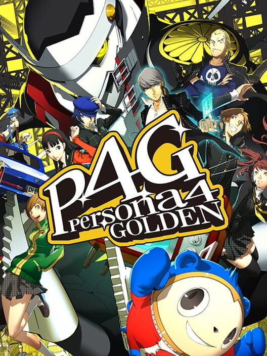 Capa do game Persona 4 Golden