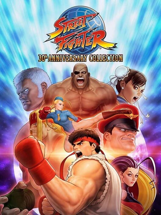 Omslag för Street Fighter: 30th Anniversary Collection