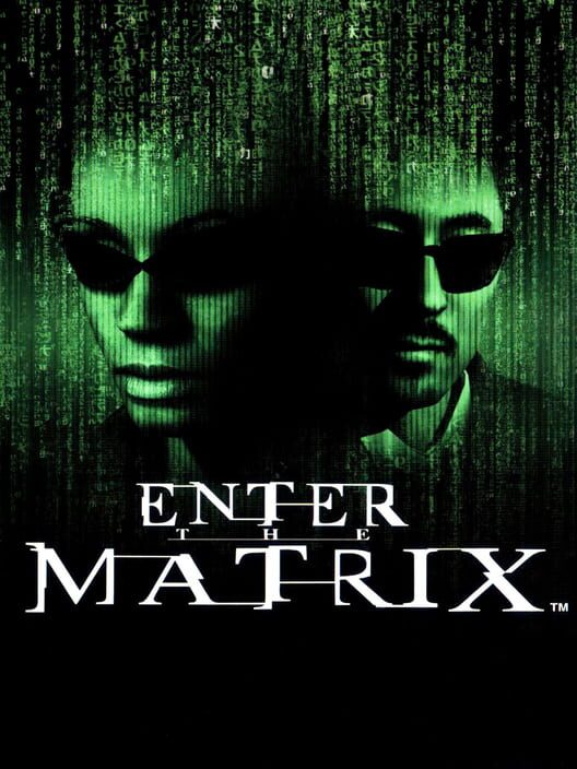 Capa do game Enter the Matrix