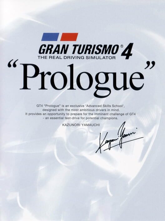Gran Turismo 4 Prologue poster