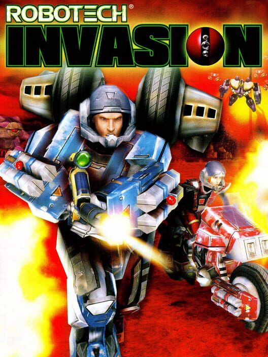 Capa do game Robotech: Invasion