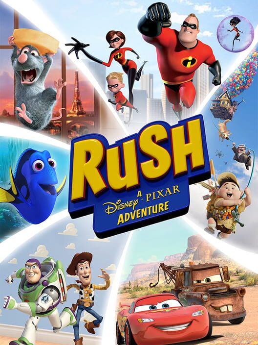 Omslag för Kinect Rush: A Disney Pixar Adventure