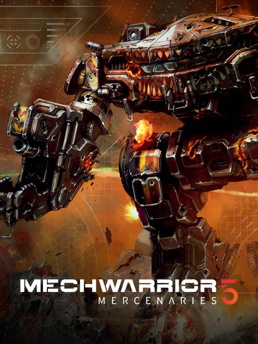 Omslag för MechWarrior 5: Mercenaries
