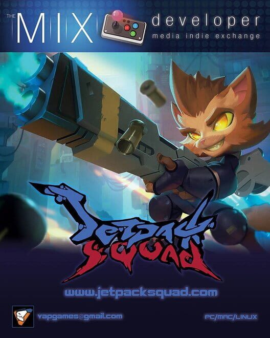 Capa do game Jetpack Squad