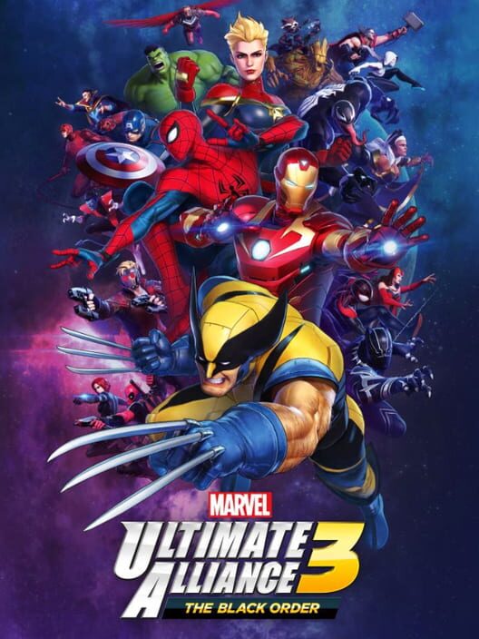 Omslag för Marvel Ultimate Alliance 3: The Black Order