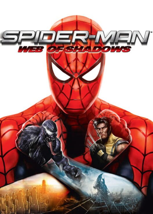 Capa do game Spider-Man: Web of Shadows