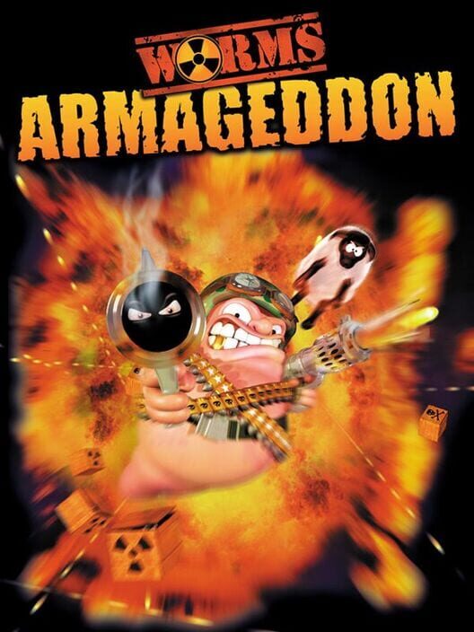Capa do game Worms Armageddon