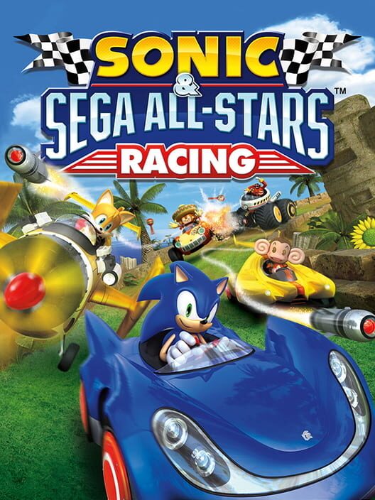 Omslag för Sonic & Sega All-Stars Racing