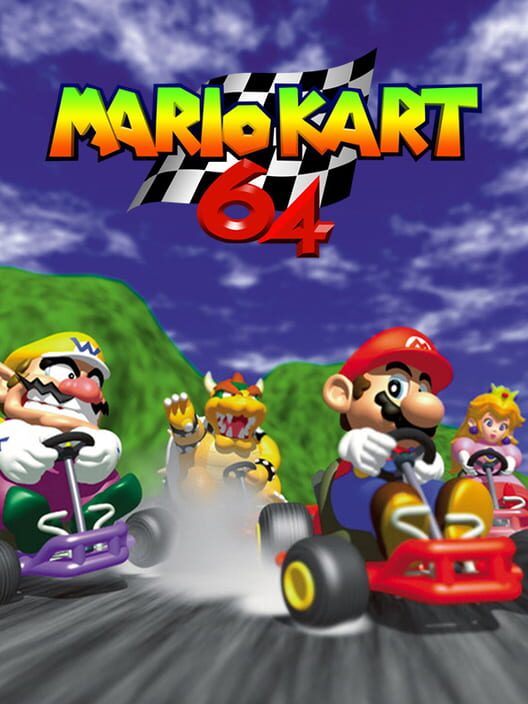 Capa do game Mario Kart 64