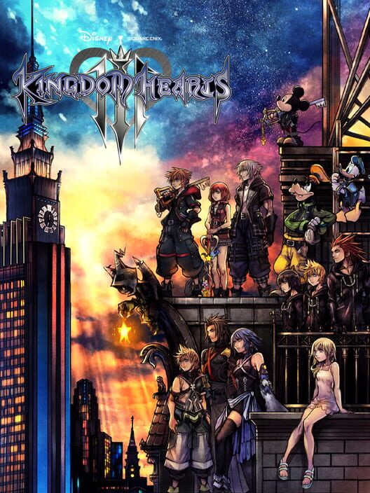 Capa do game Kingdom Hearts III