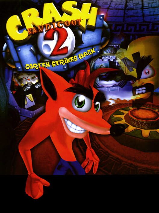 Capa do game Crash Bandicoot 2: Cortex Strikes Back