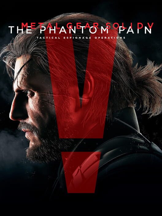 Capa do game Metal Gear Solid V: The Phantom Pain