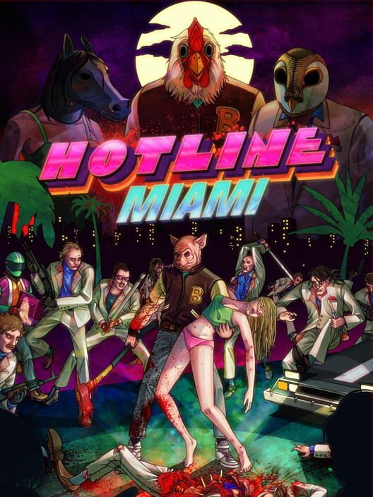 Capa do game Hotline Miami