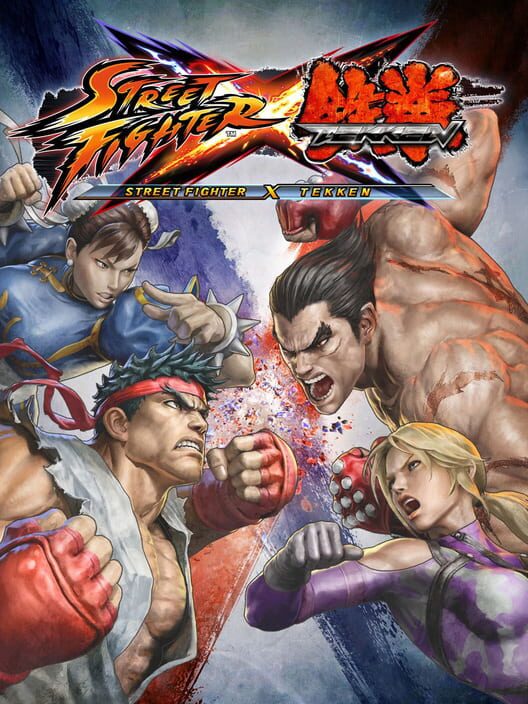 Capa do game Street Fighter X Tekken
